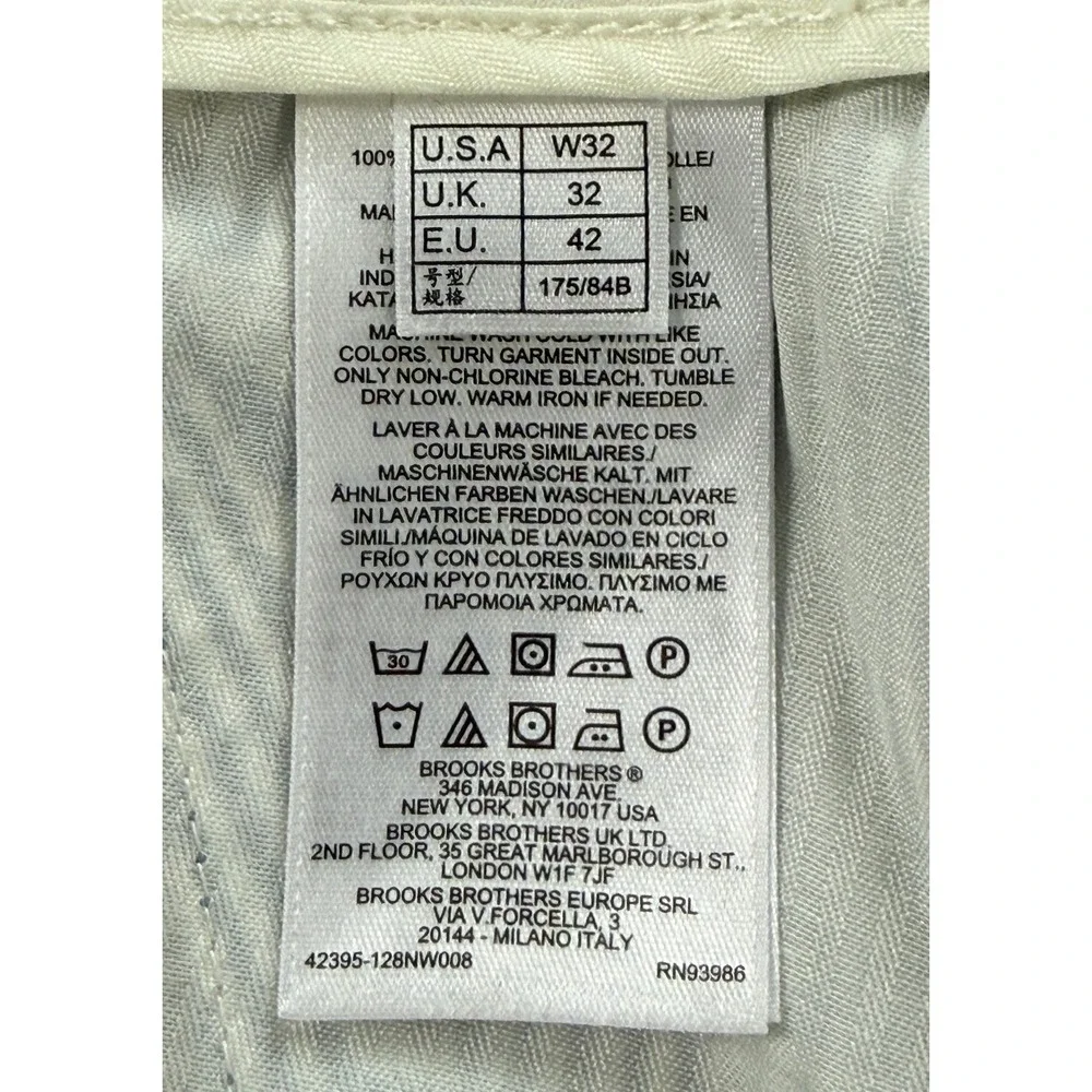 Brooks Brothers Shorts 32‎ Blue White Seersucker Watermelon Preppy Casual 10